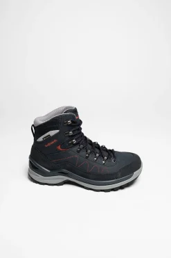 Wanderschuhe>Lowa Toro Pro GTX Mid Ws Damen (Navy/Rotholz)