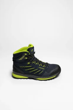 Wanderschuhe|Approachschuhe>Lowa Trek Evo GTX Mid Herren (Navy/Limone)