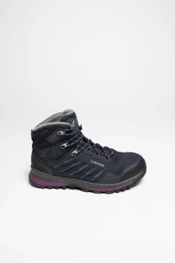 Wanderschuhe|Approachschuhe>Lowa Trek Evo GTX Mid Ws Damen (Navy/Beere)