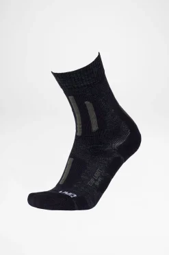 Socken>UYN Trekking Explorer Light Herren (Dark Green/Sage Green)