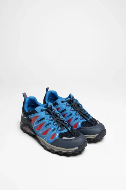 Wanderschuhe>Meindl Turn Junior Kinder (Hellblau/Rot)